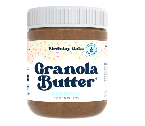 Birthday Cake Granola Butter