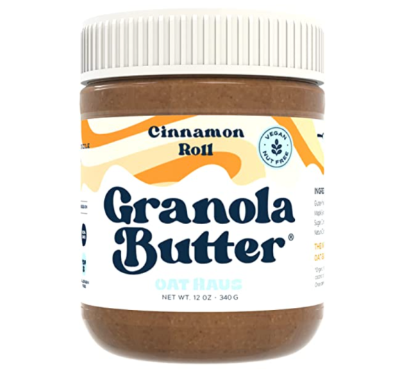 Cinnamon Roll Granola Butter