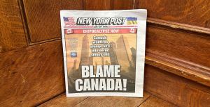 New York Post Canada wildfire