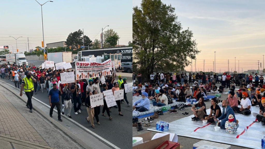 ​Hundreds of students and their supports camped outside a Canadian detention center over the last several weeks.