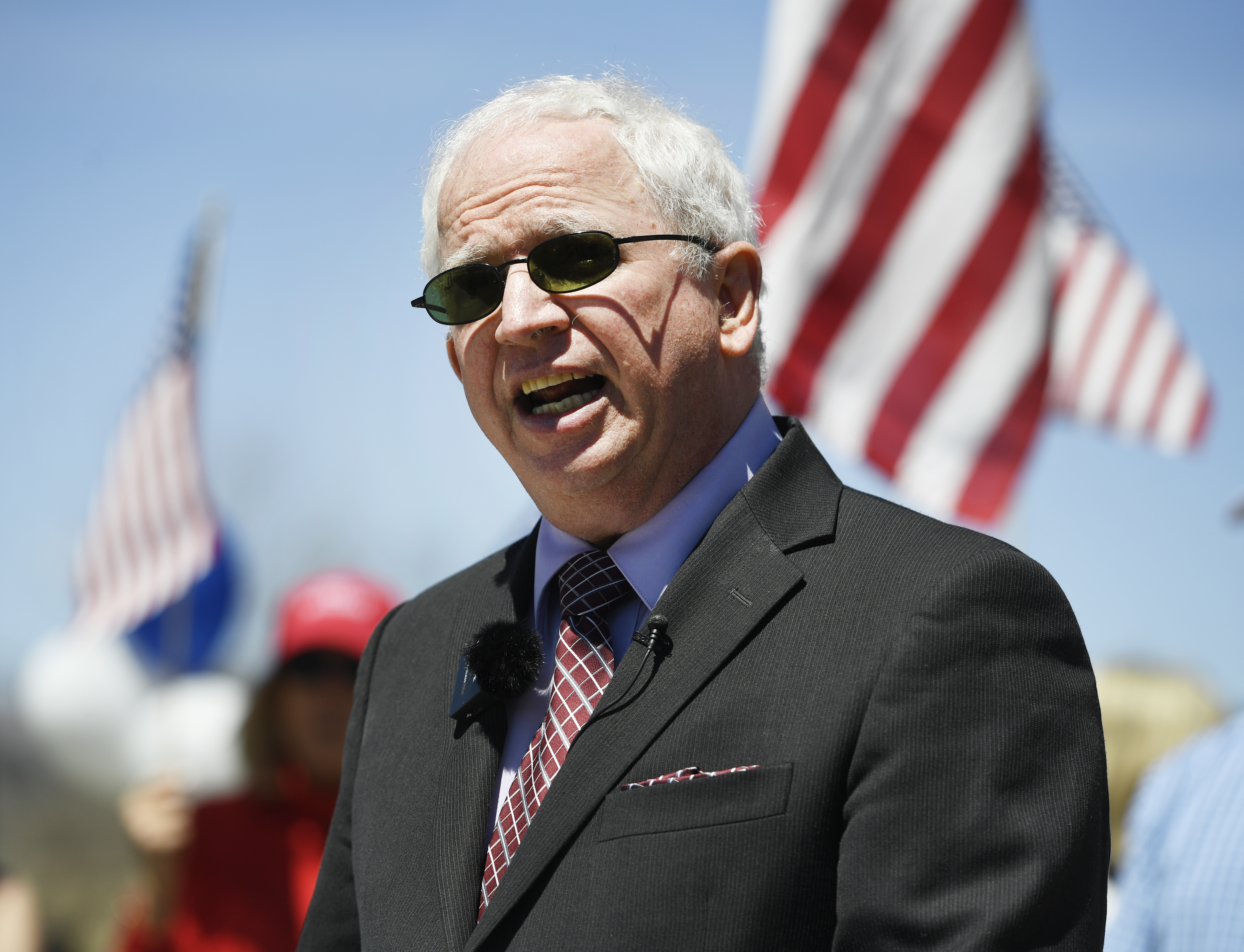 relieved Eastman of his public duties after he spoke at Donald Trump's rally preceding the Capitol insurrection on Jan. 6. (Andy Cross/MediaNews Group/The Denver Post via Getty Images)