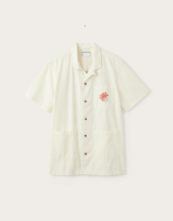 The Seersucker Summer Overshirt in White