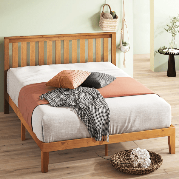 Queen Sawiris Solid Wood Bed