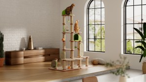 Petlibro’s New Cat Tree Lets You Live Your Urban Planner Dreams