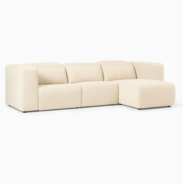 west elm leo sectional