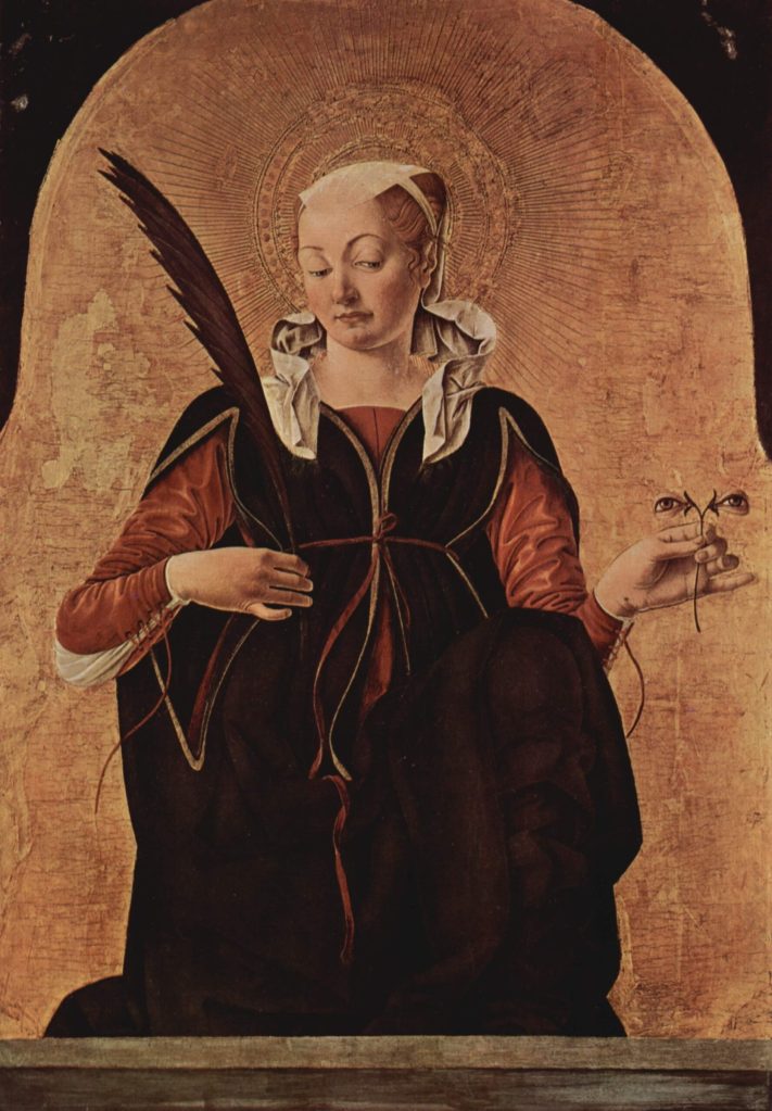 Sainte Lucie Francesco del Cossa