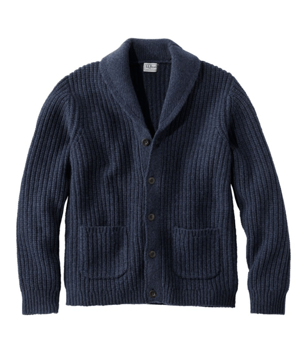 Classic Ragg Wool Sweaters, Cardigan