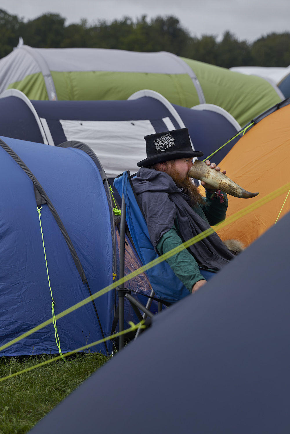 Uit een hoorn drinken op Castlefest