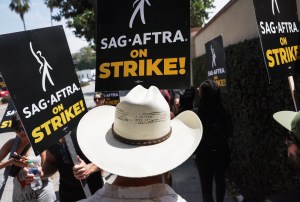 sag-aftra on strike signs