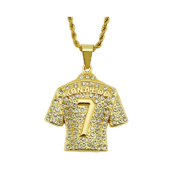 Ronaldo No. 7 Jersey Necklace