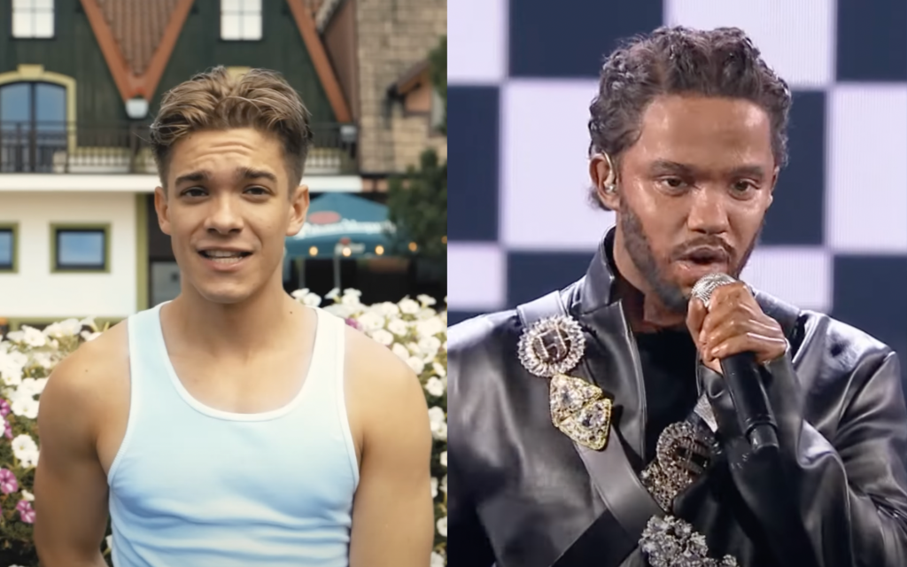 Kuba Szmajkowski performed as Kendrick Lamar in Blackface on Your Face Sounds Familiar.