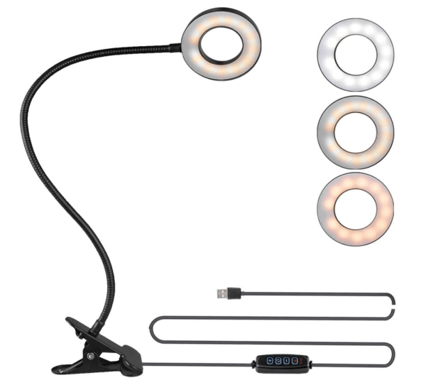 Clip on Desk/Ring Light