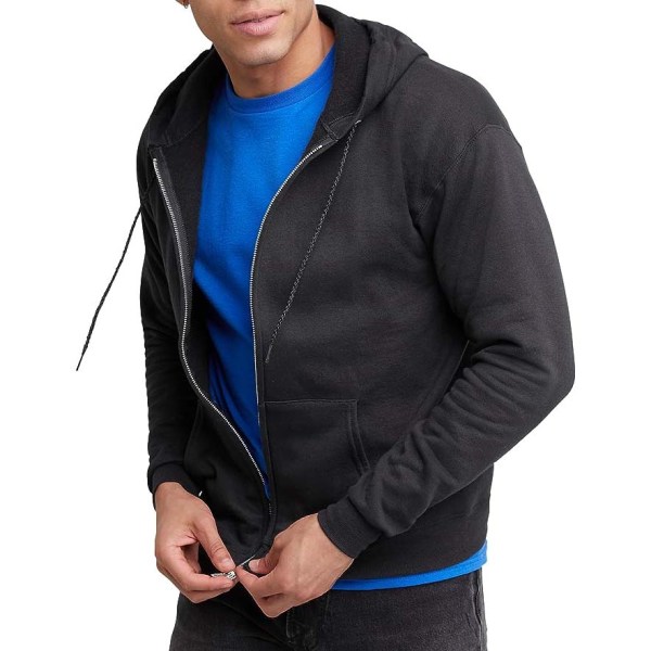 EcoSmart Fleece Zip-Front Hooded Sweatshirt