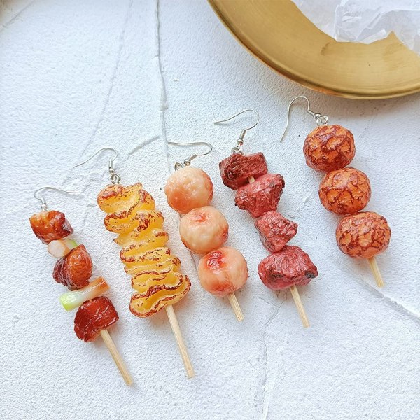 Barbecue Earrings