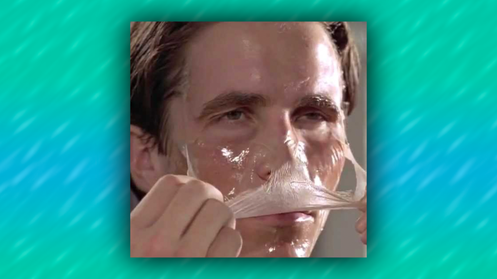 I Tried Patrick Bateman’s Morning Skincare Routine