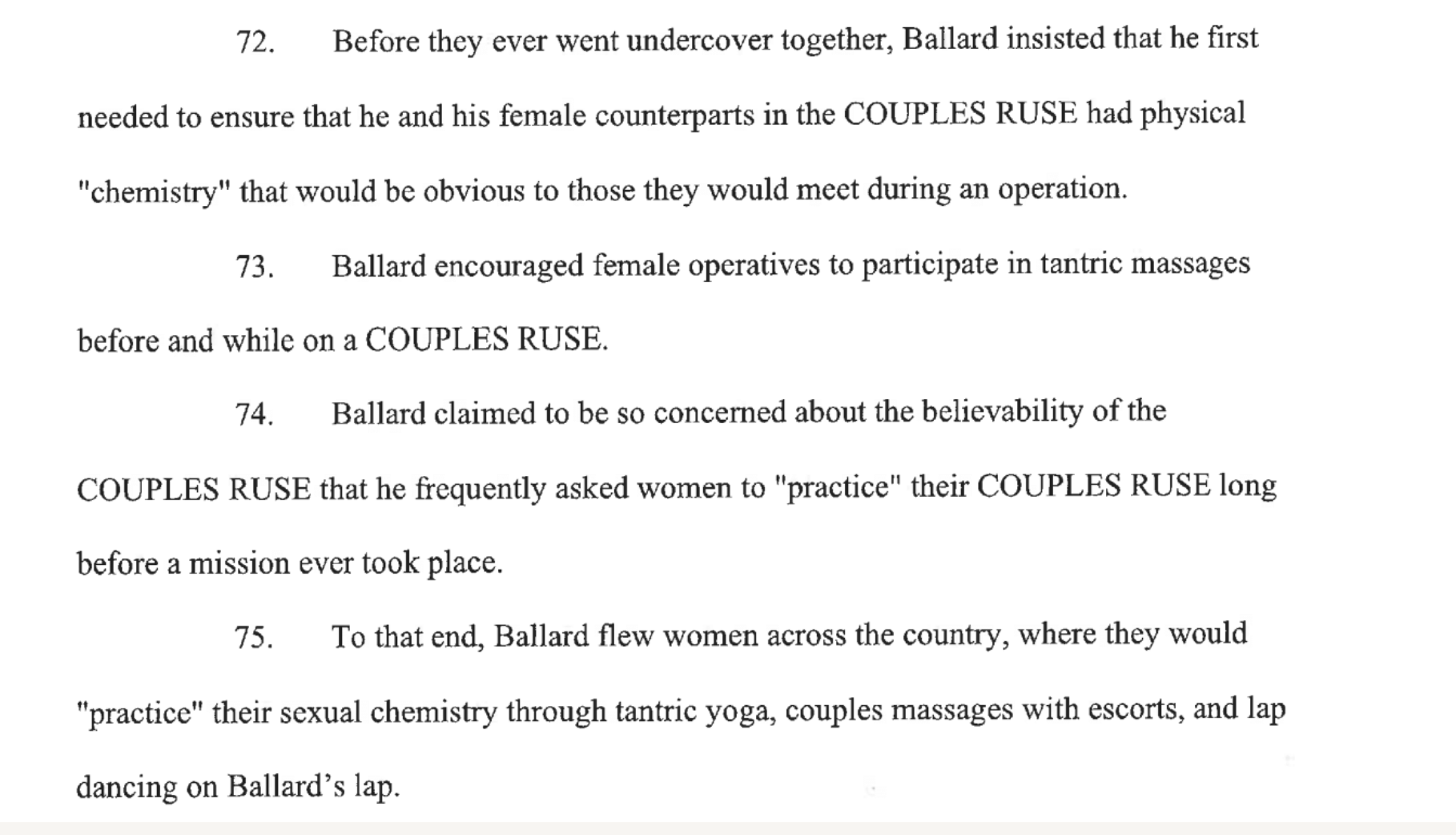 Screenshot from lawsuit