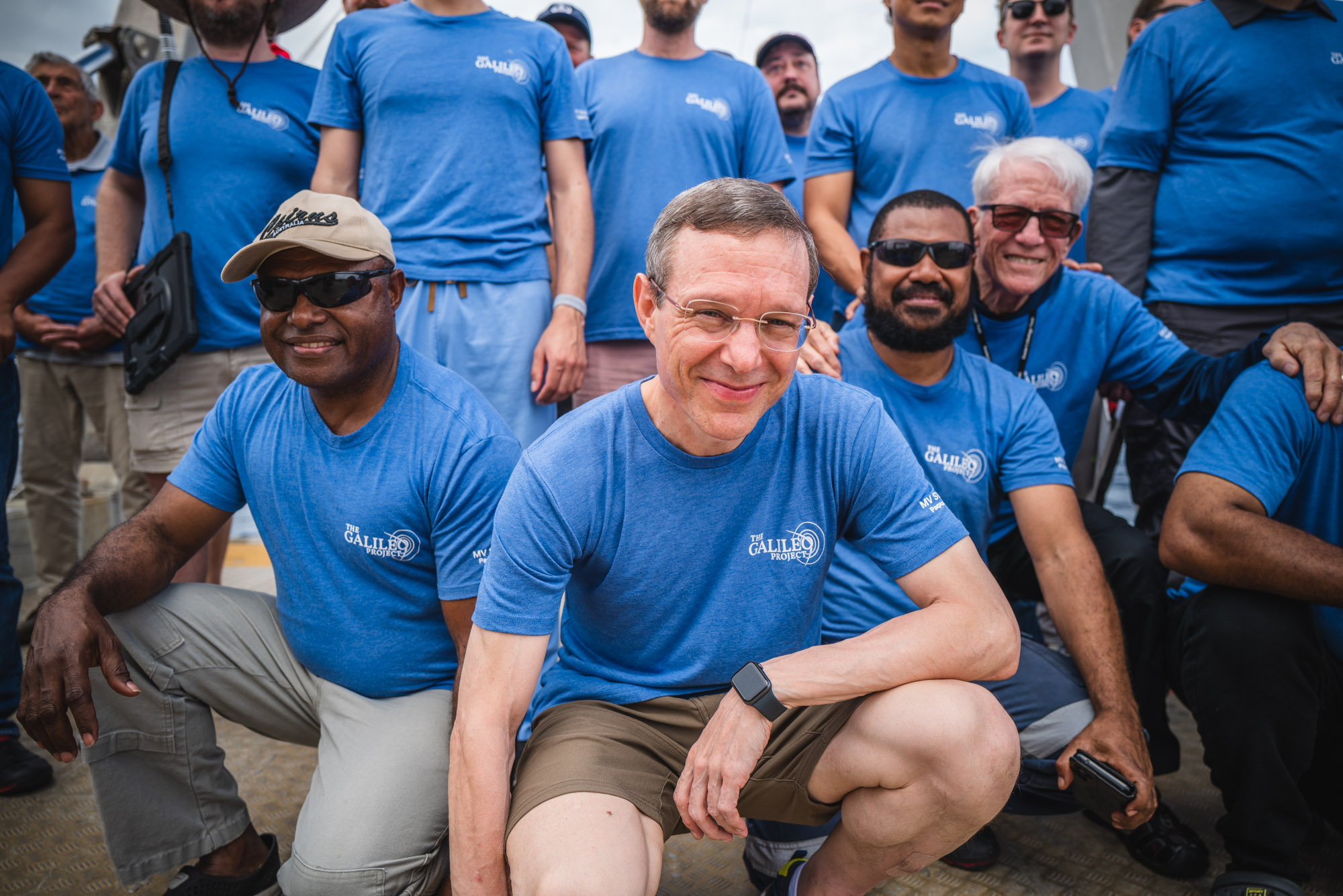 Avi Loeb and team members.