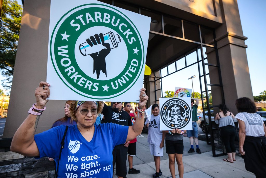 Starbucks Is Threatening to Sue the Starbucks Union for Using 'Starbucks'