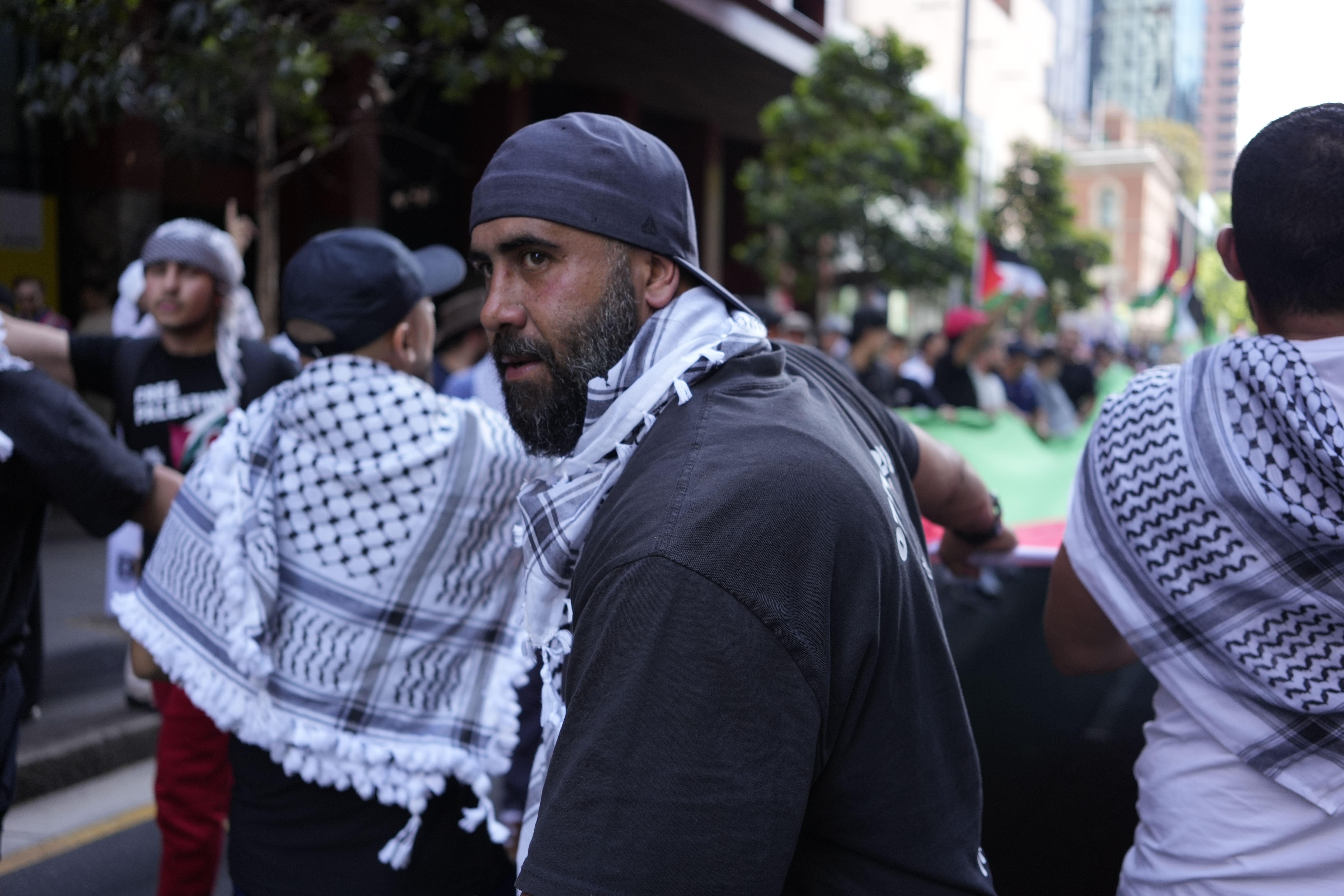 sydney free palestine rally photos