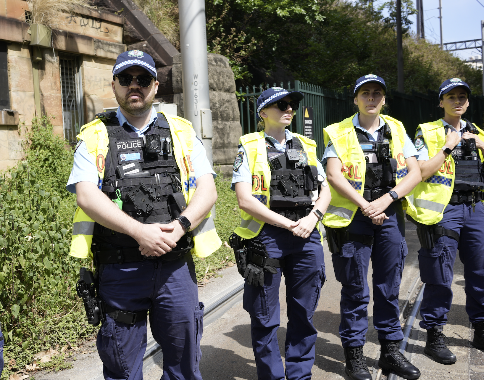 sydney palestine rally police