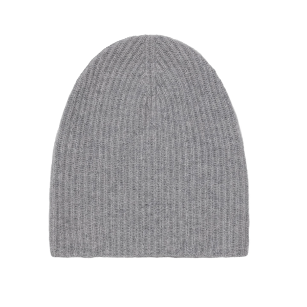 The Essential Ribbed Cashmere Beanie