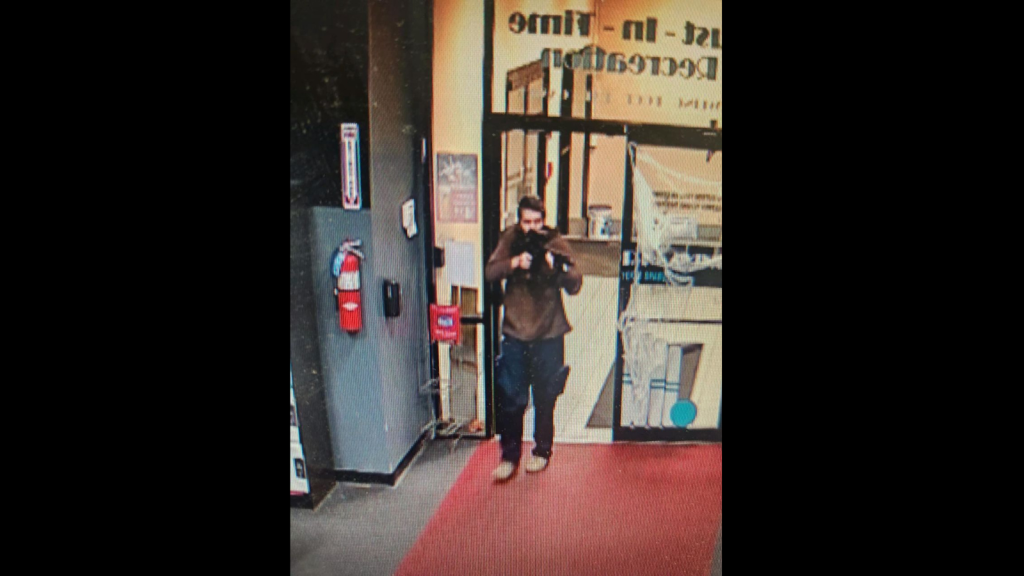 ​Police released an image of the active shooter Wednesday night.