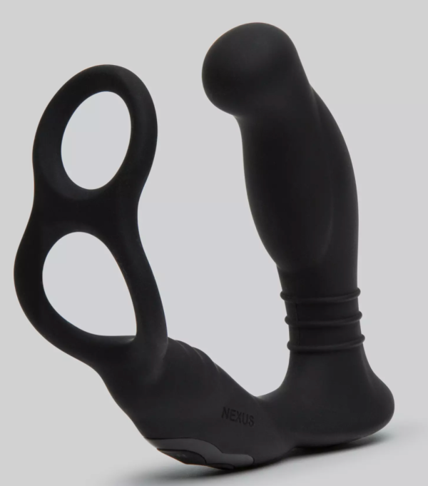 Simul8 Dual Motor Prostate Massager with Double Cock Ring