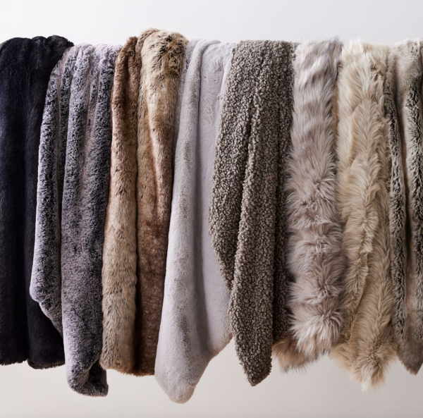 Faux Fur Throws