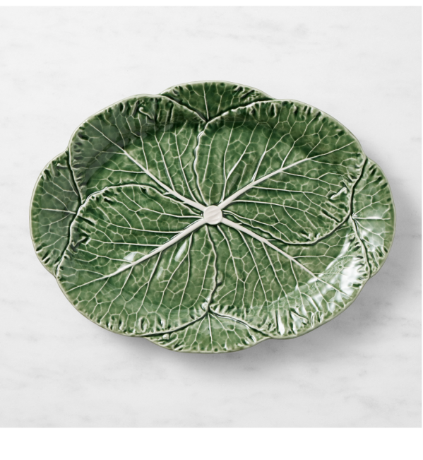 Cabbage Oval Platter