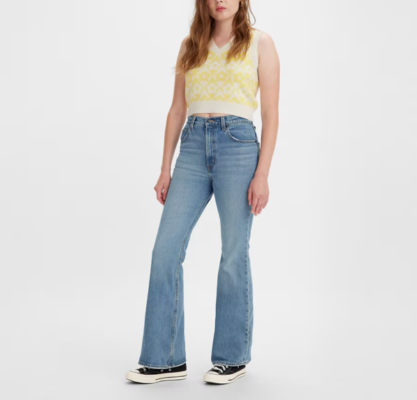 70'S HIGH FLARE WOMEN'S JEANS