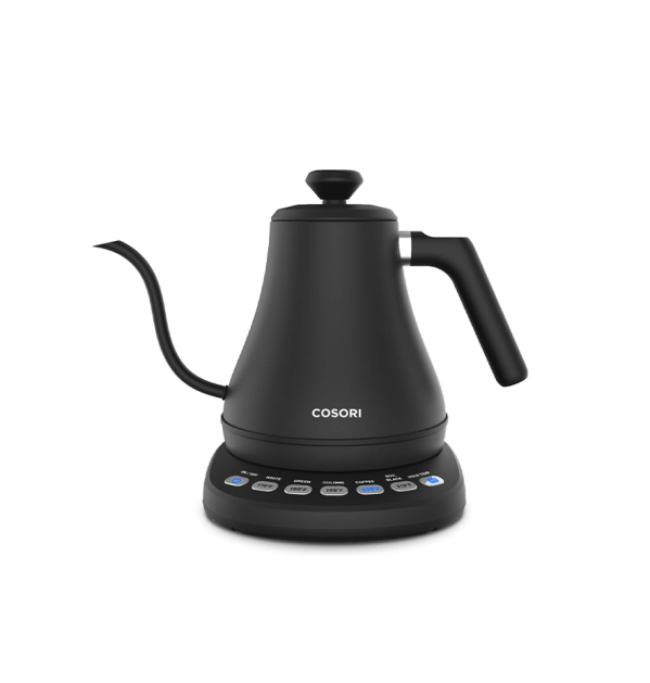 Electric Gooseneck Kettle with 5 Temperature Control Presets