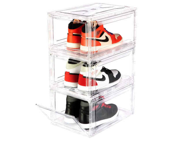 Clear Shoe Box (3 Pack)