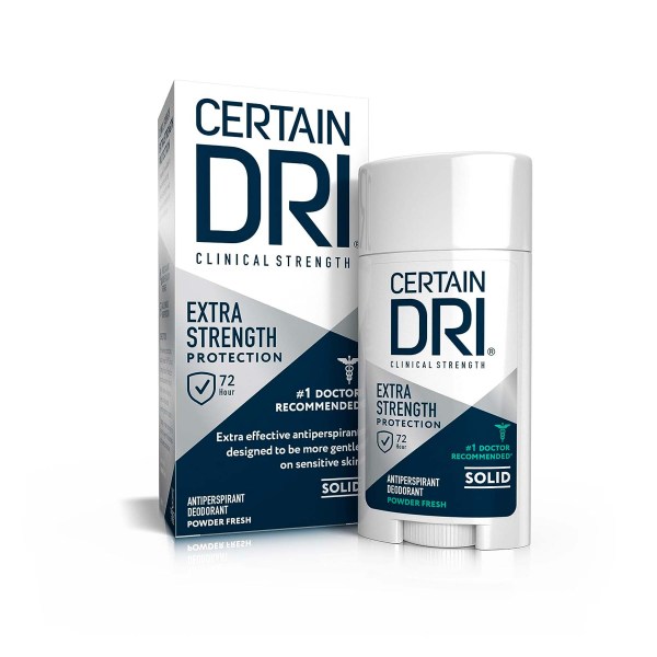 Certain Dri Extra Strength Clinical Antiperspirant Solid Deodorant