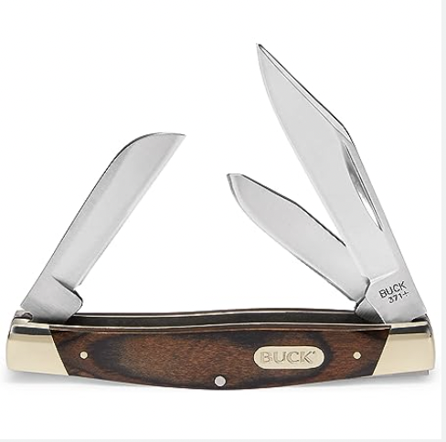 371 Stockman 3-Blade Pocket Knife