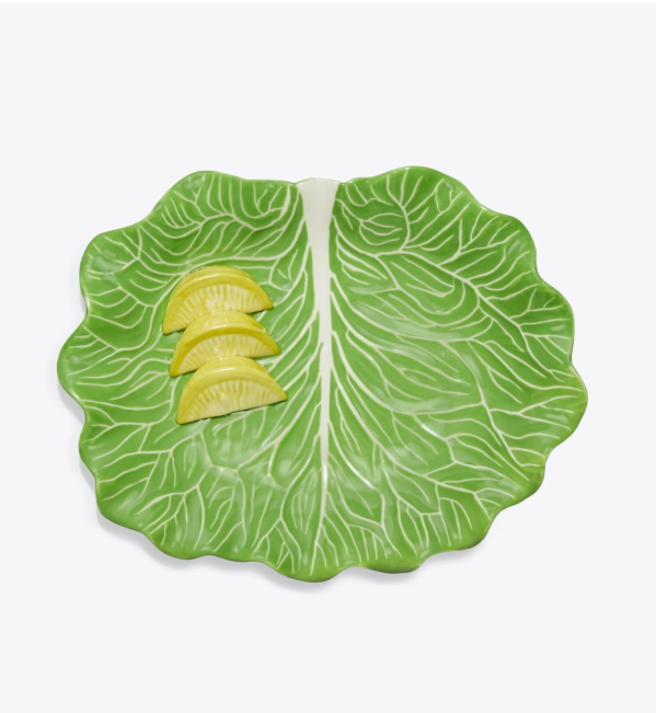 Lettuce Ware and Lemon Side Plate