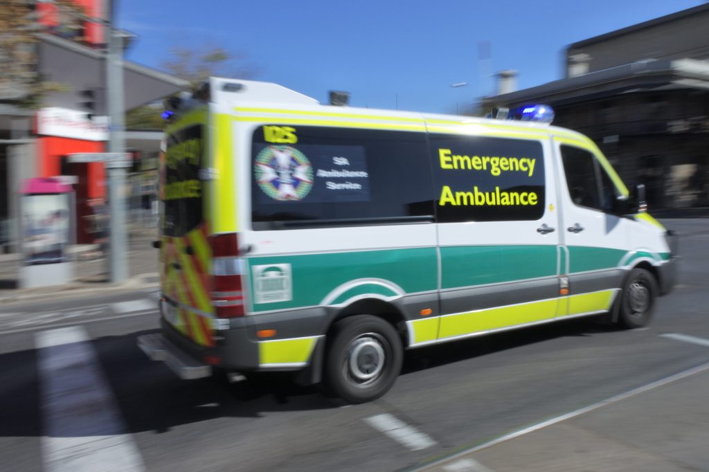 SA Ambulance Service Emergency Ambulance