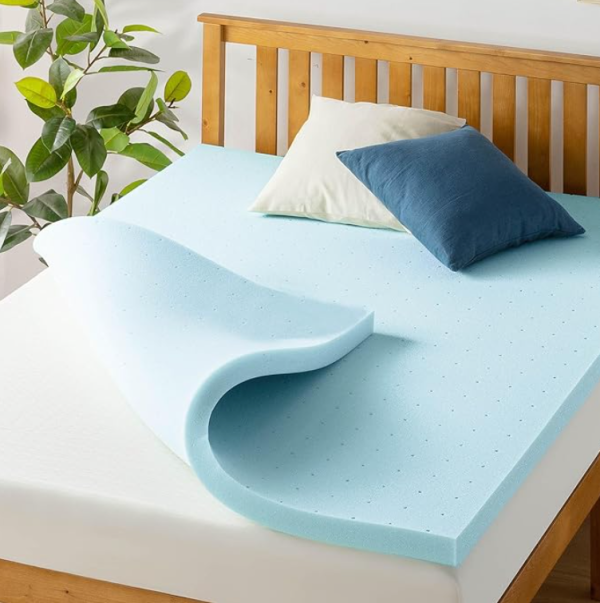 2 Inch Ventilated Memory Foam Mattress Topper