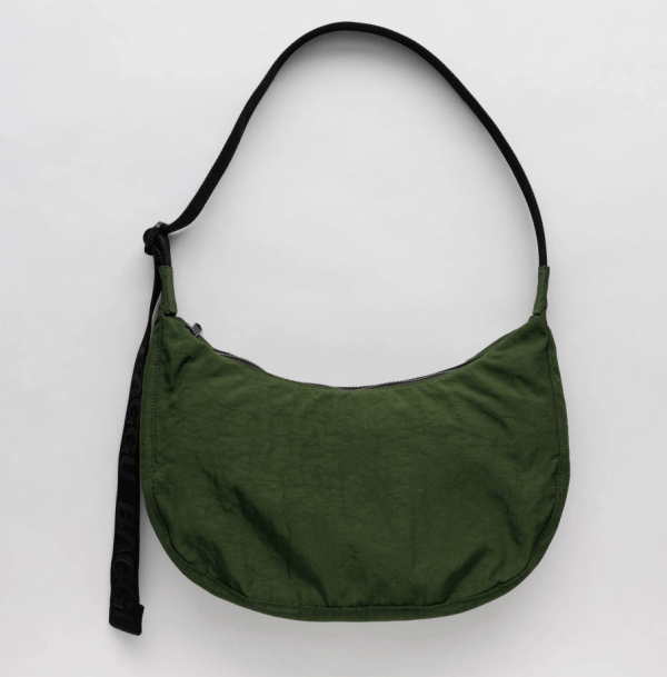 Medium Nylon Crescent Bag