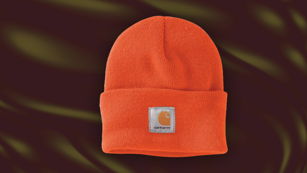 Carhartt orange beanie best sale