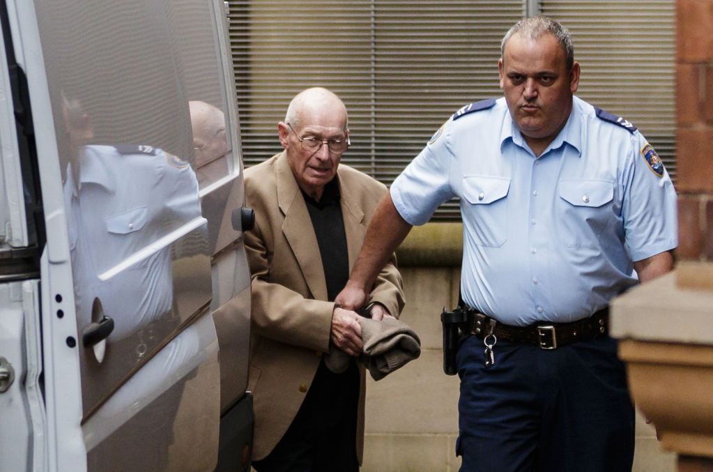 ​Disgraced detective Roger Rogerson died on Sunday. Photo via Fairfax Media (Nine)