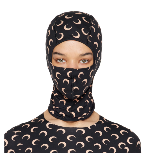 Black All Over Moon Balaclava