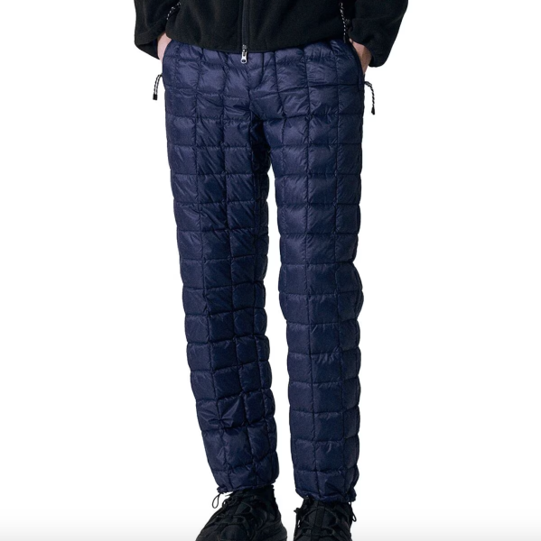 Mens puffer pants best sale