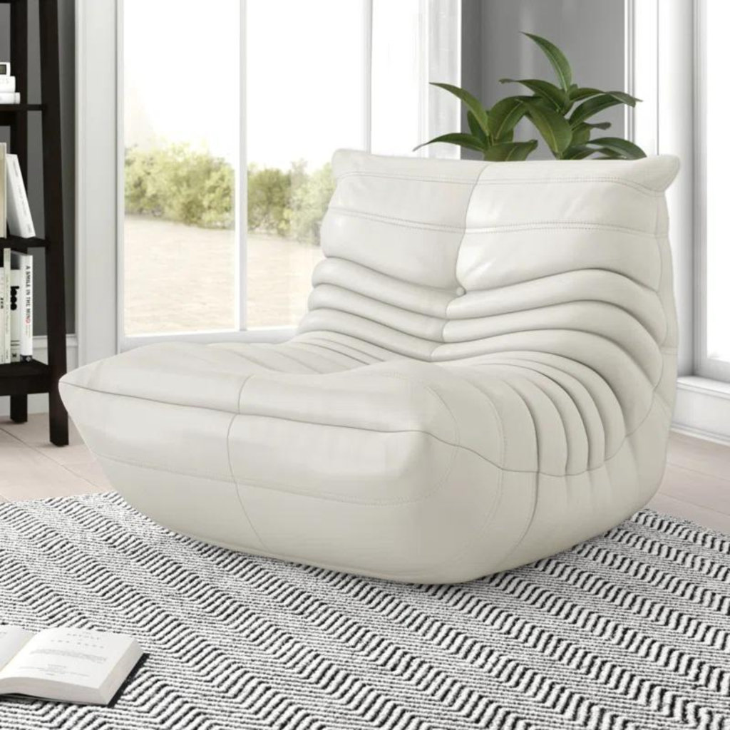 Microfiber Leather Bean Bag Chair & Lounger