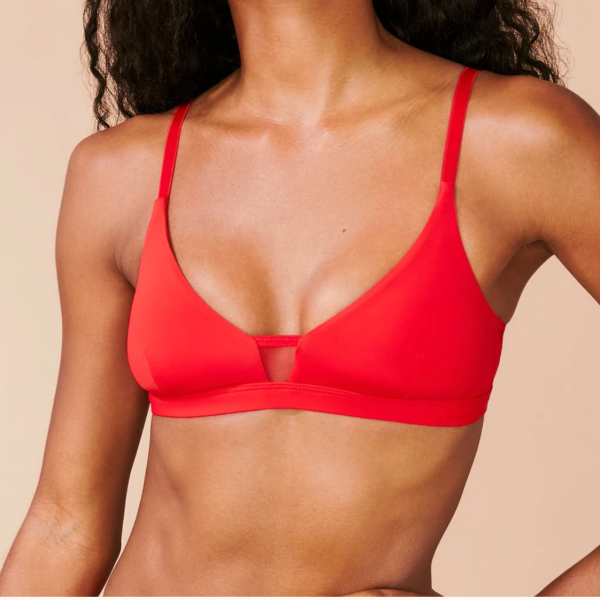 Limitless Wirefree Scoop Bra Chili