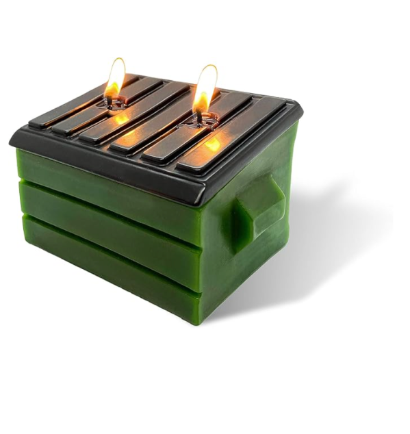 Dumpster Fire Candle