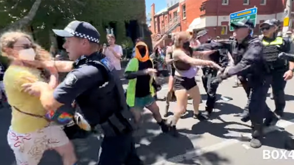 midsumma pride march police violence queer