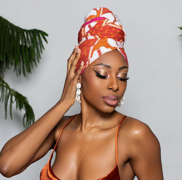 Printed Jersey Headwrap