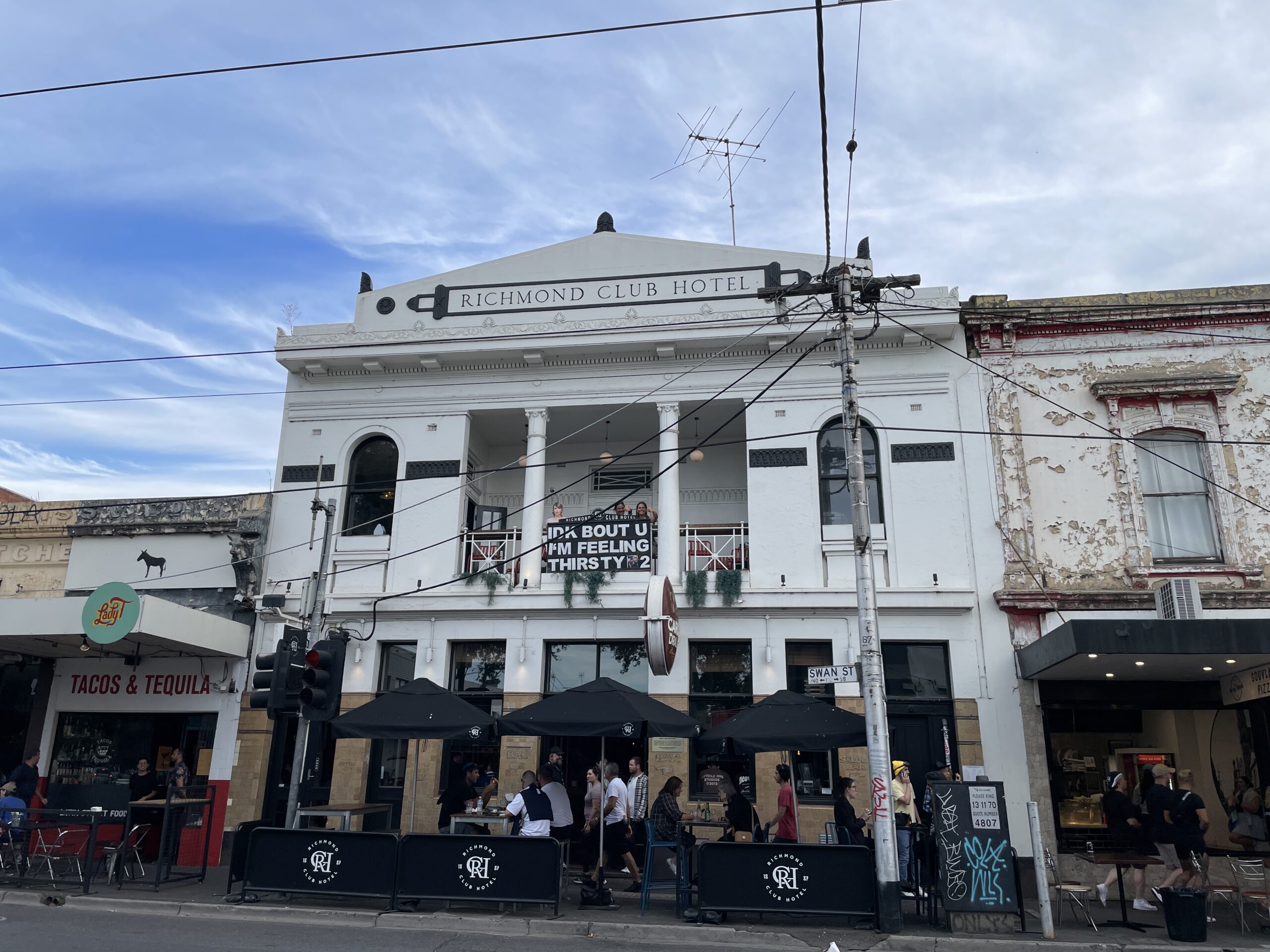 The Richmond Club Hotel welcomes Taylor Swift fans