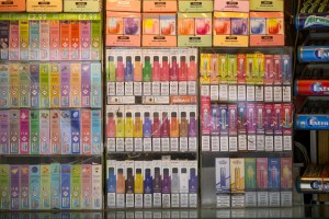 Disposable Vapes in Shop Purchase