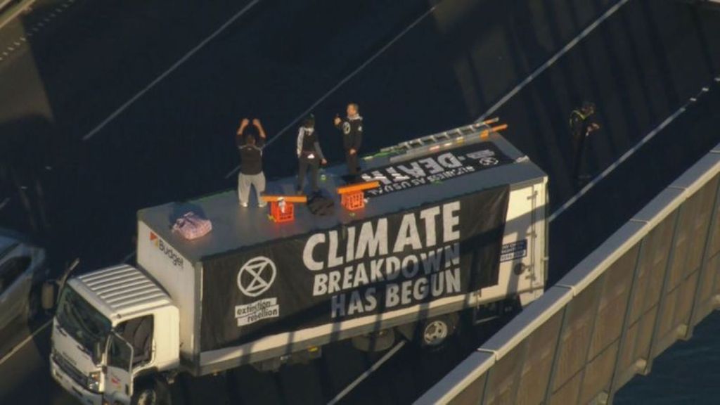 West Gate Bridge extinction rebellion protestors jailed